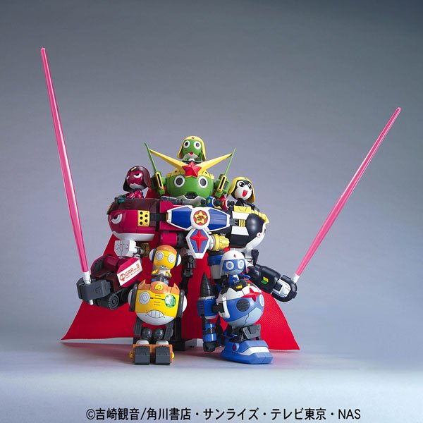 ケロロ軍曹　ゴットケロン　プラモデル ⚠︎組み済み⚠︎