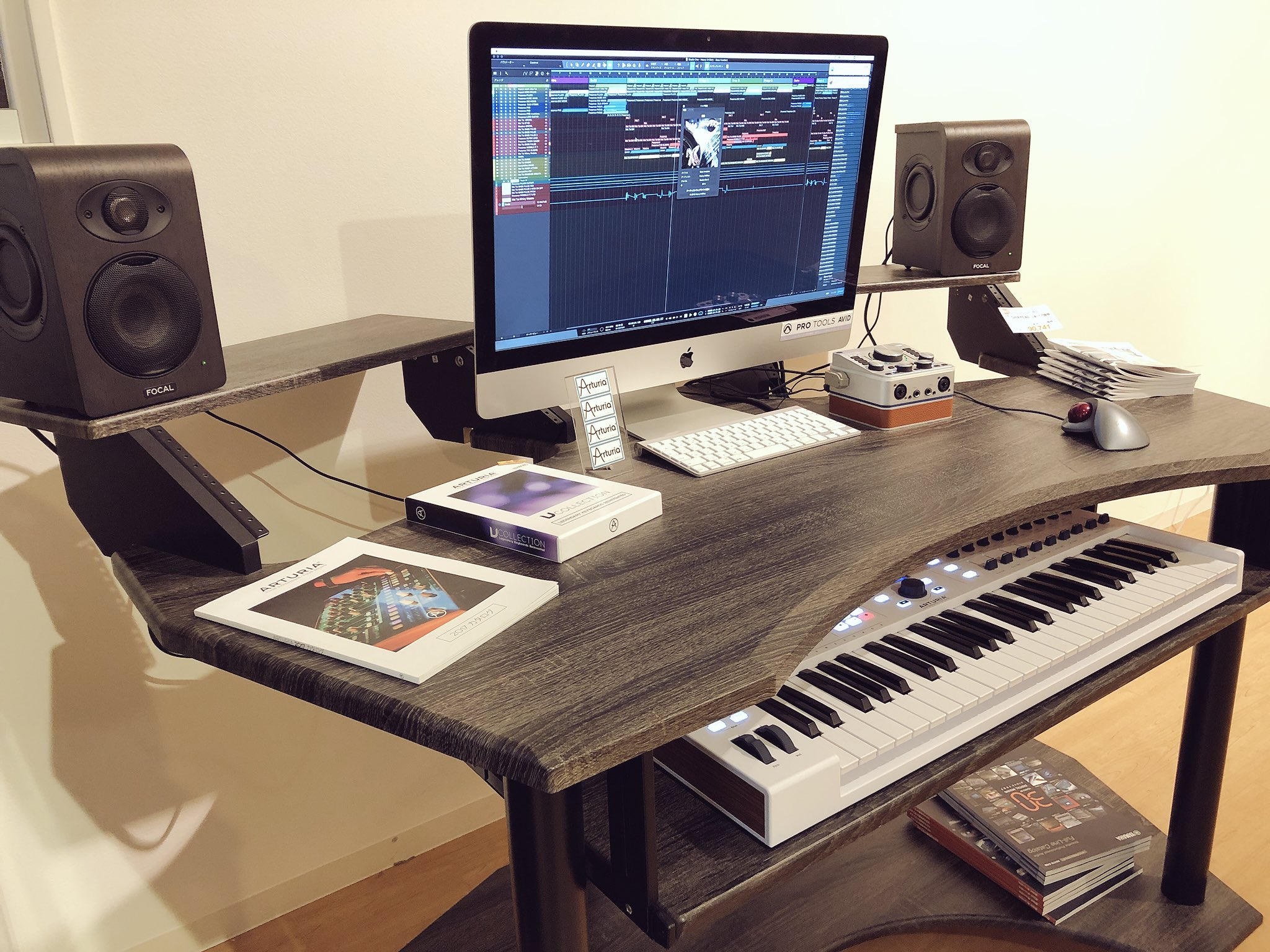 ProStyle KWD-200 DTMデスク ホームスタジオDTM専用デスク| Pro Style