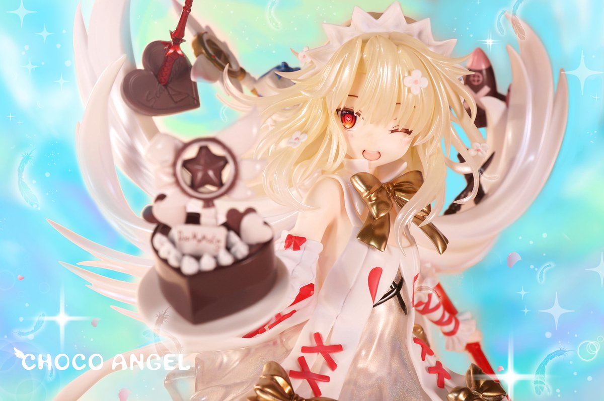 コネクトレクト様(@itan_di)のワンフェス新作のチョコエンゼルのイリヤ