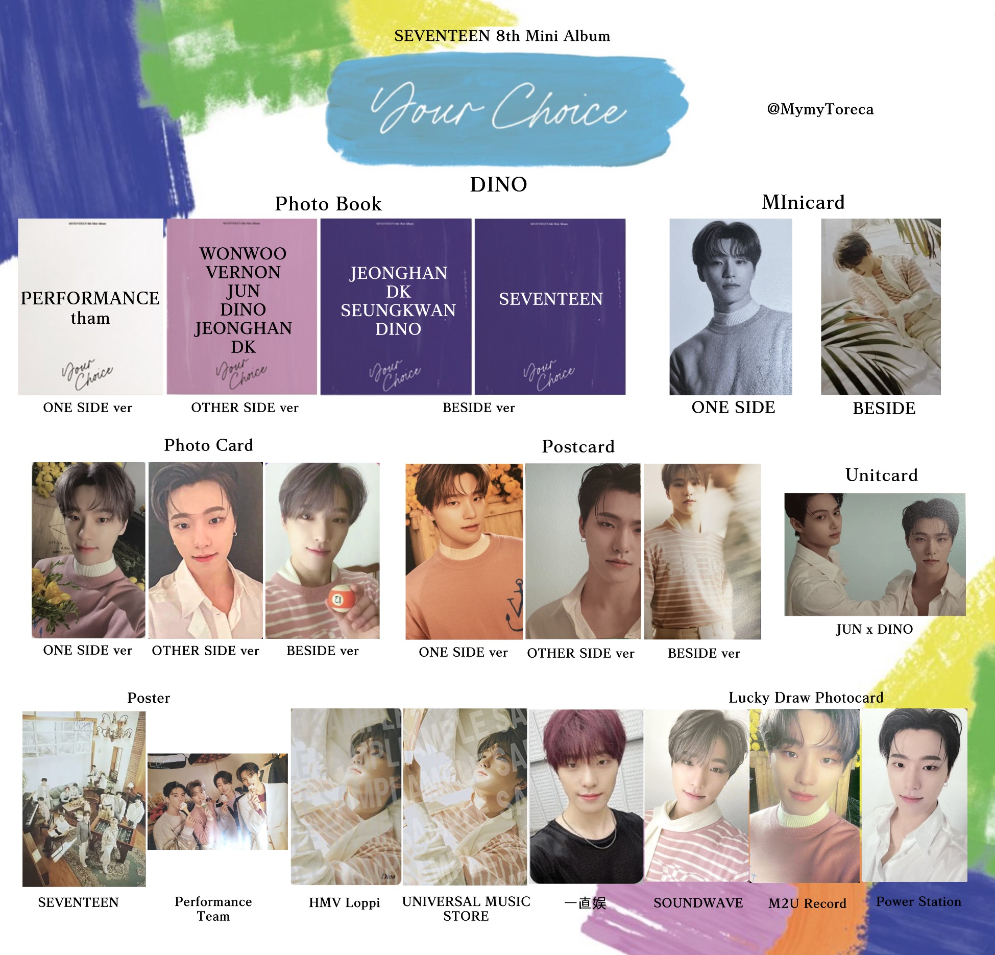 SEVENTEEN トレカ 氷菓 / セブチトレカ一覧 on X: