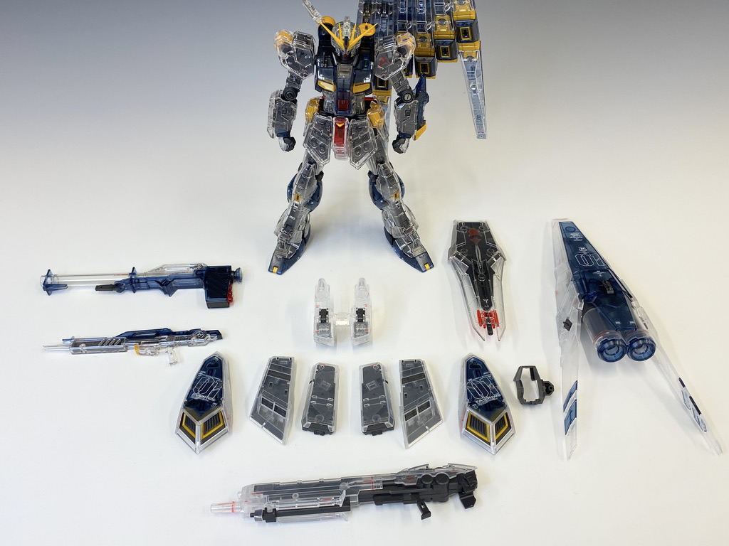 福岡店情報】 RG 1/144 νガンダムHWS [クリアカラー]好評販売中