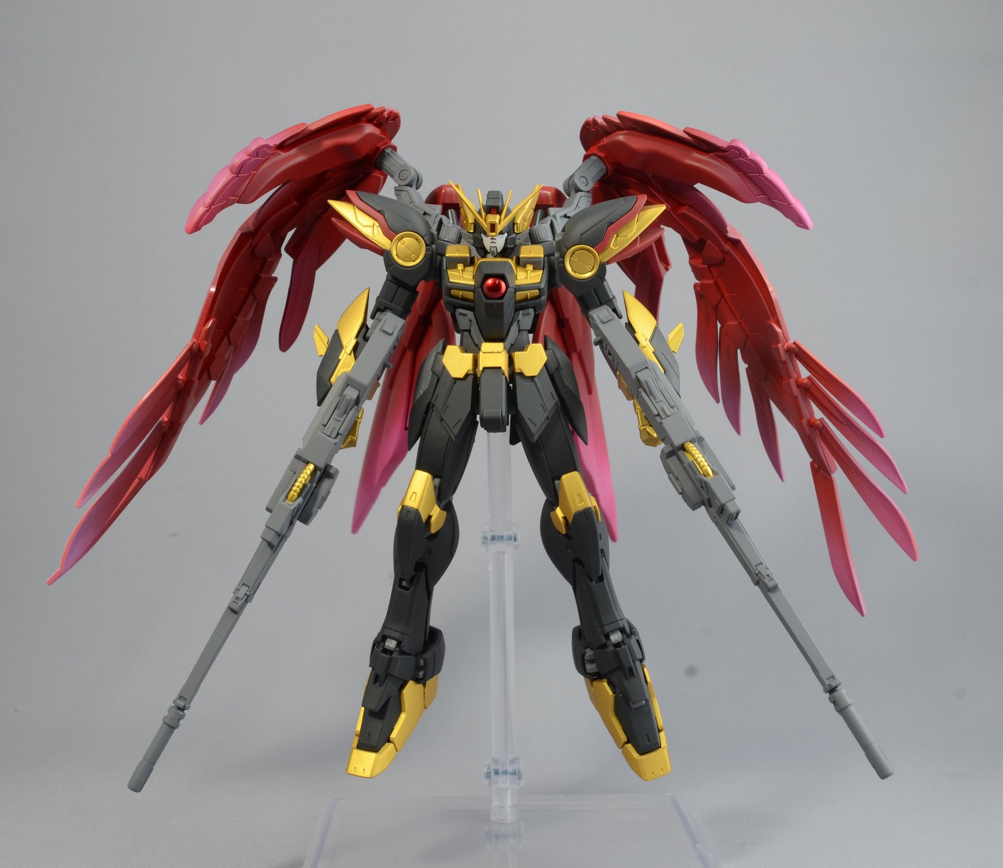 RG ウイングガンダムゼロリベリオン 全塗装 ガンプラ 塗装済 完成品