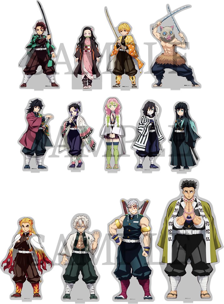 鬼滅の刃 ufotable アクリルスタンド セット まとめ売り 鬼滅の刃