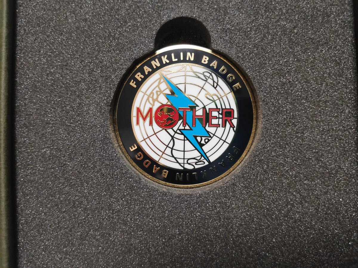 MOTHER 非売品 1989 フランクリンバッヂ マザー フランクリンバッジ