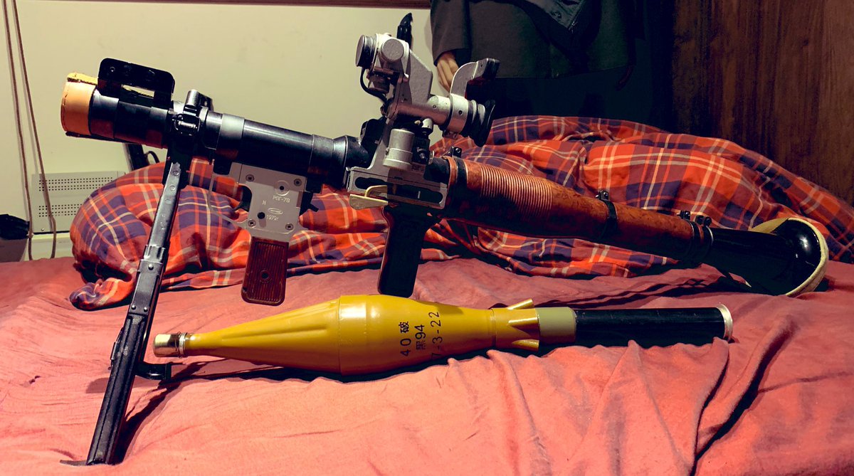 ソ連/ロシア軍 RPG-7 PG-7VL樹脂ダミー弾頭キット ヒート ソ連/ロシア