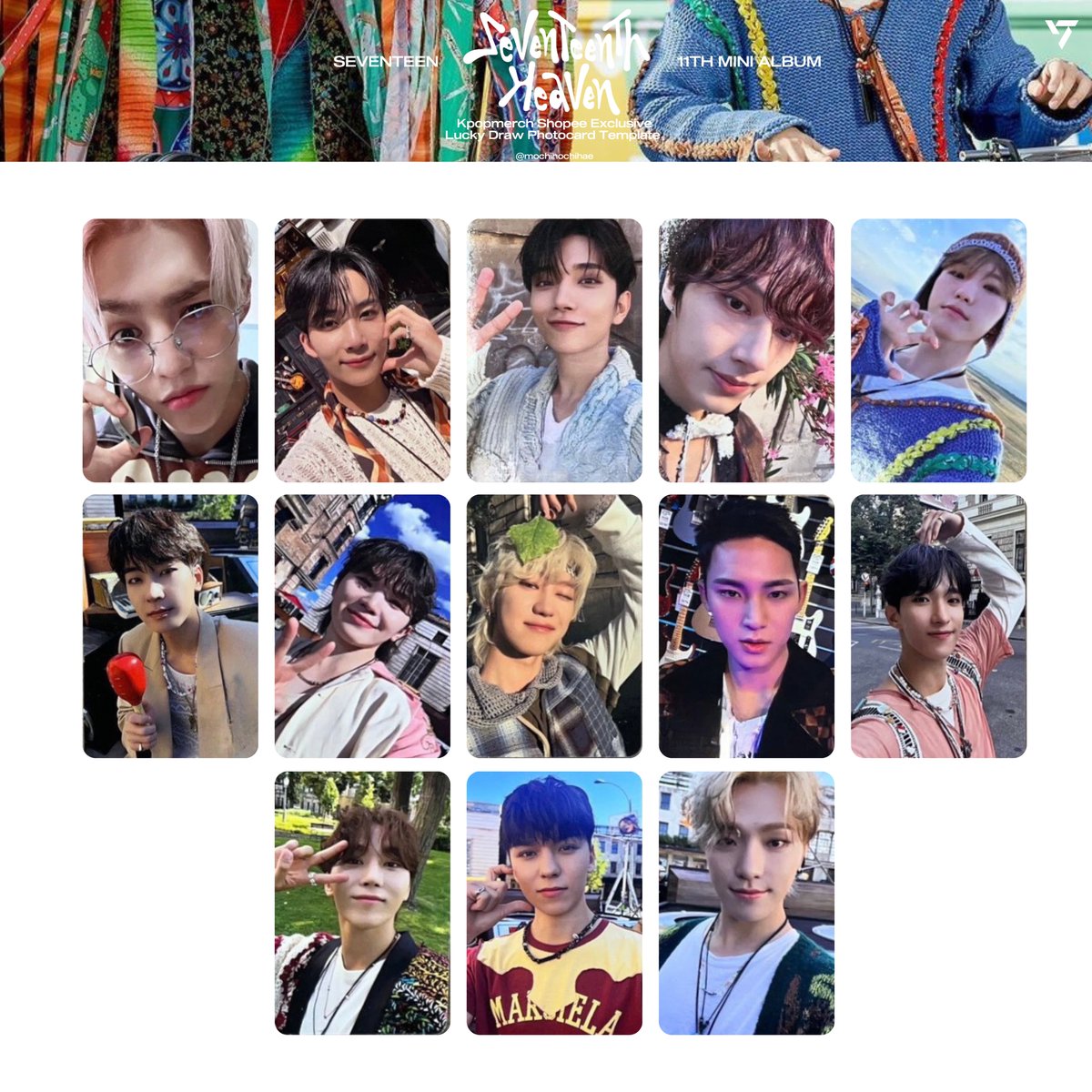 SEVENTEEN SHOPEE kpopmerch 149枚 SEVENTEEN - SEVENTEEN RIGHT HERE