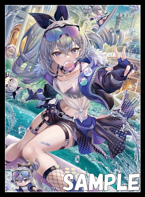 にじさんじ 戌亥とこ 巫女 猫耳 ミッドナイトブルー スリーブ にじさんじ