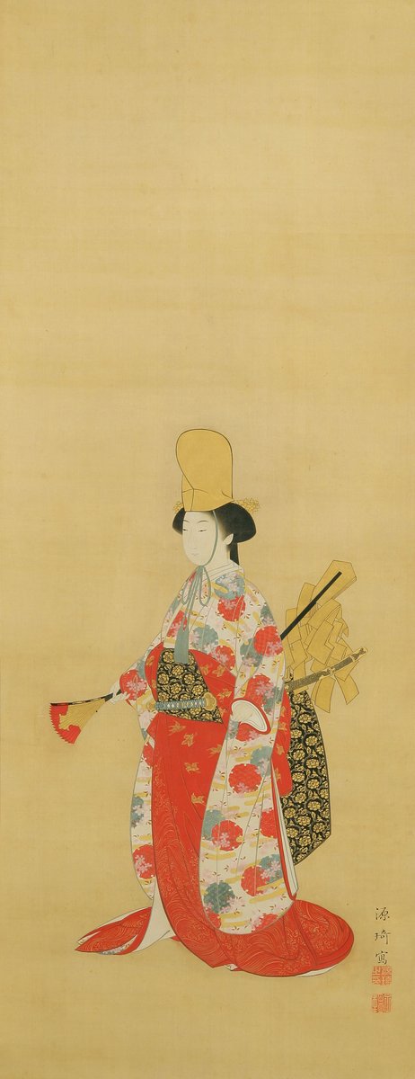 はじめての古美術鑑賞：円山四条派の美人画】 円山応挙の高弟・源琦