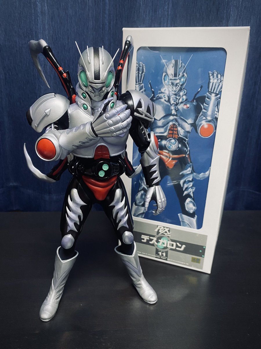 今年最初の怪人。RAHデスガロン。カッコイイ怪人はどう撮っても