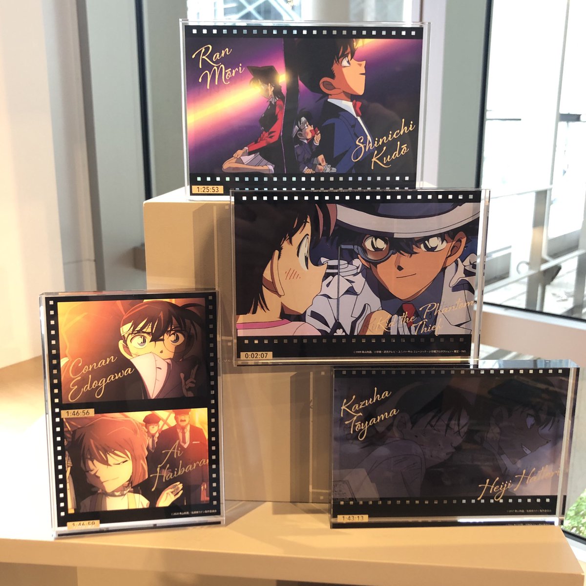 名探偵コナン アクリルブロック The movie 展 SNSキャンペーン、新