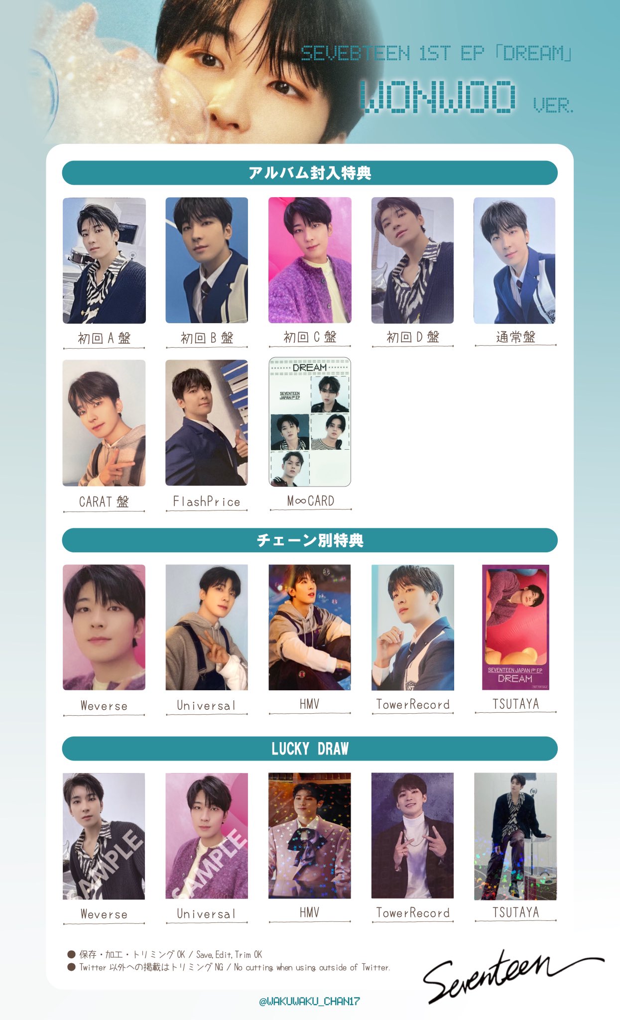 SEVENTEEN ウォヌ anode トレカ その他 コンプリートセット SEVENTEEN