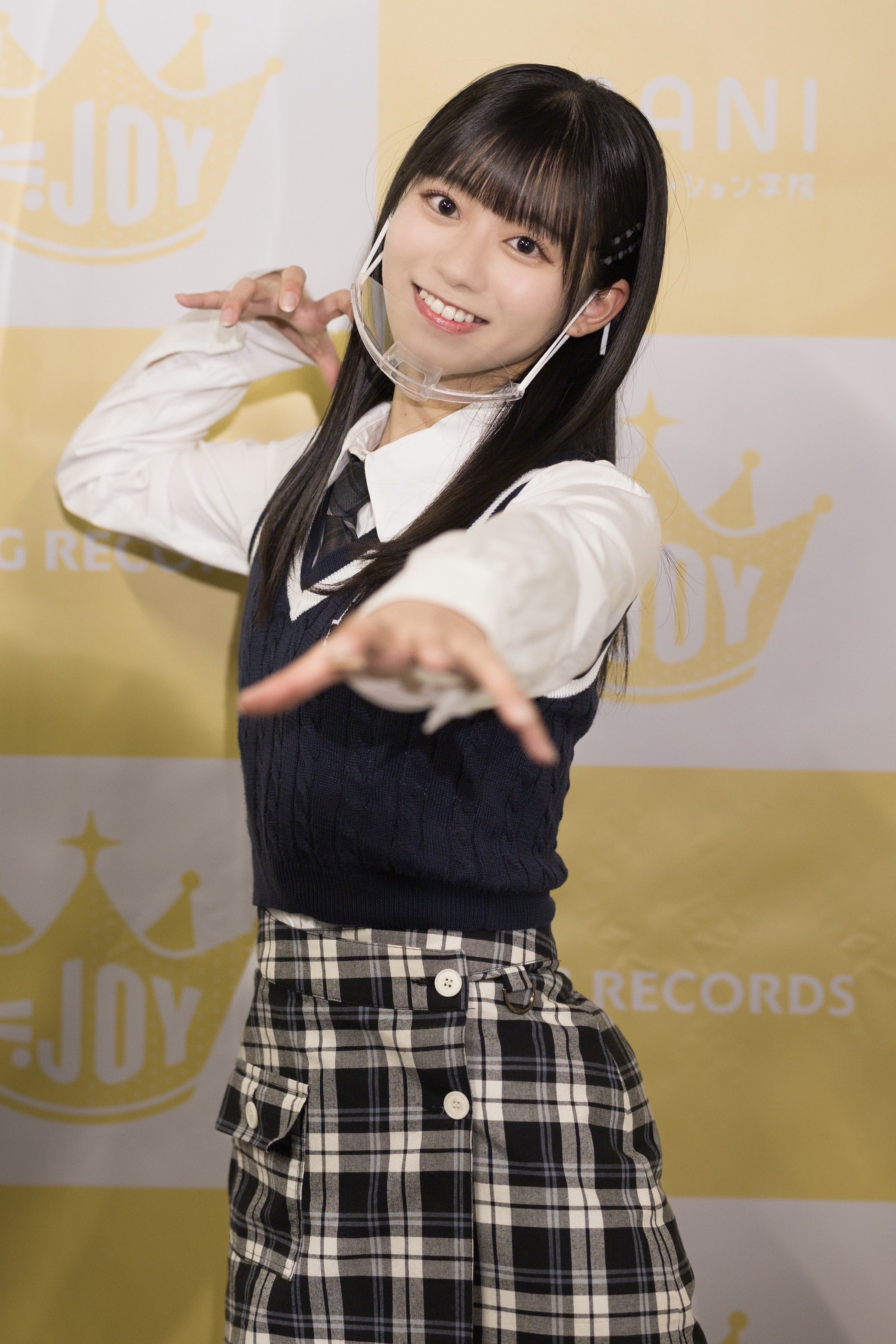 ≒JOY ニアジョイ 大信田美月 3カ月 直筆サイン 生写真 ≒JOY ニアジョイ