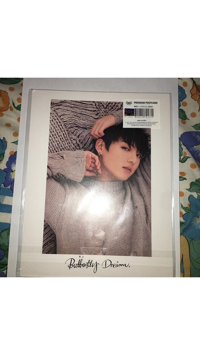 BTS ユンギ 公式品 Butterfly Dream プレミアムフォト BTS Bangtan
