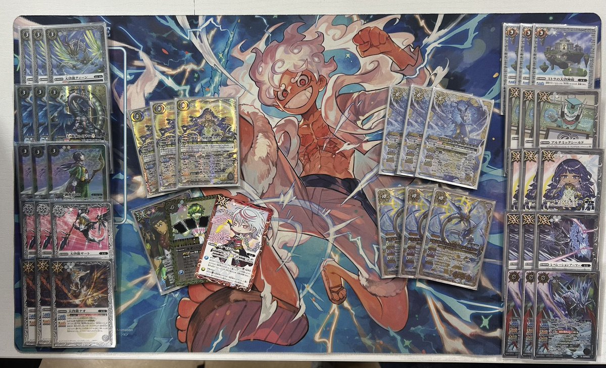20時より開催した、バトルスピリッツ バトラーズカップEXの優勝デッキ