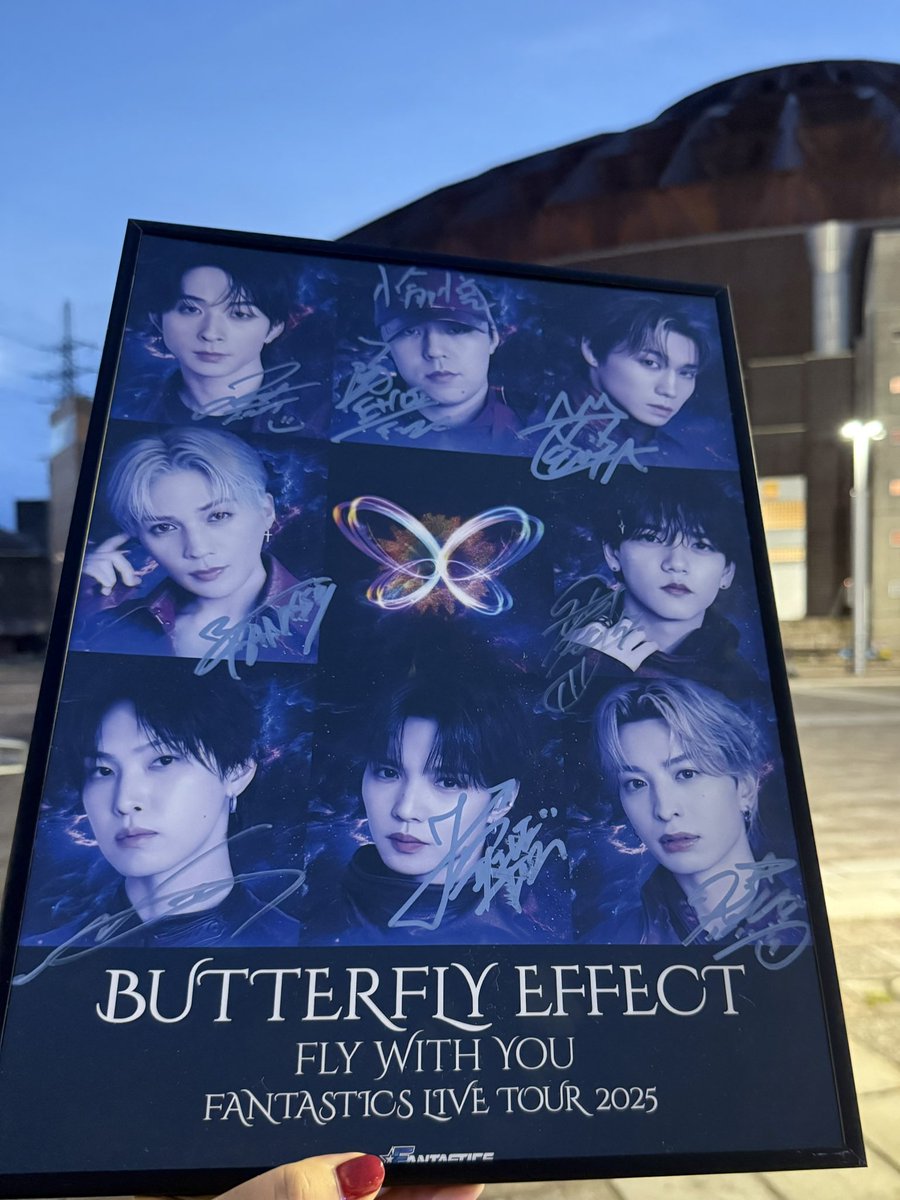 FANTASTICS 直筆サイン オリジナルパネル FANTASTICS 直筆サイン