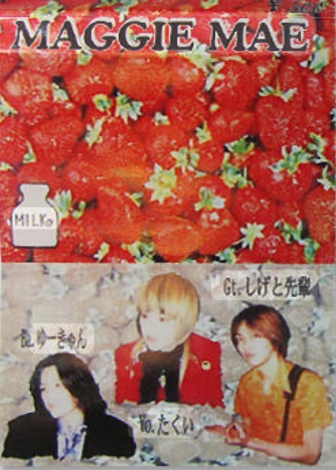 ⭐MAGGIE MAE【中島卓偉、TAKUI】、デモテープ、VHS.ポラ、写真