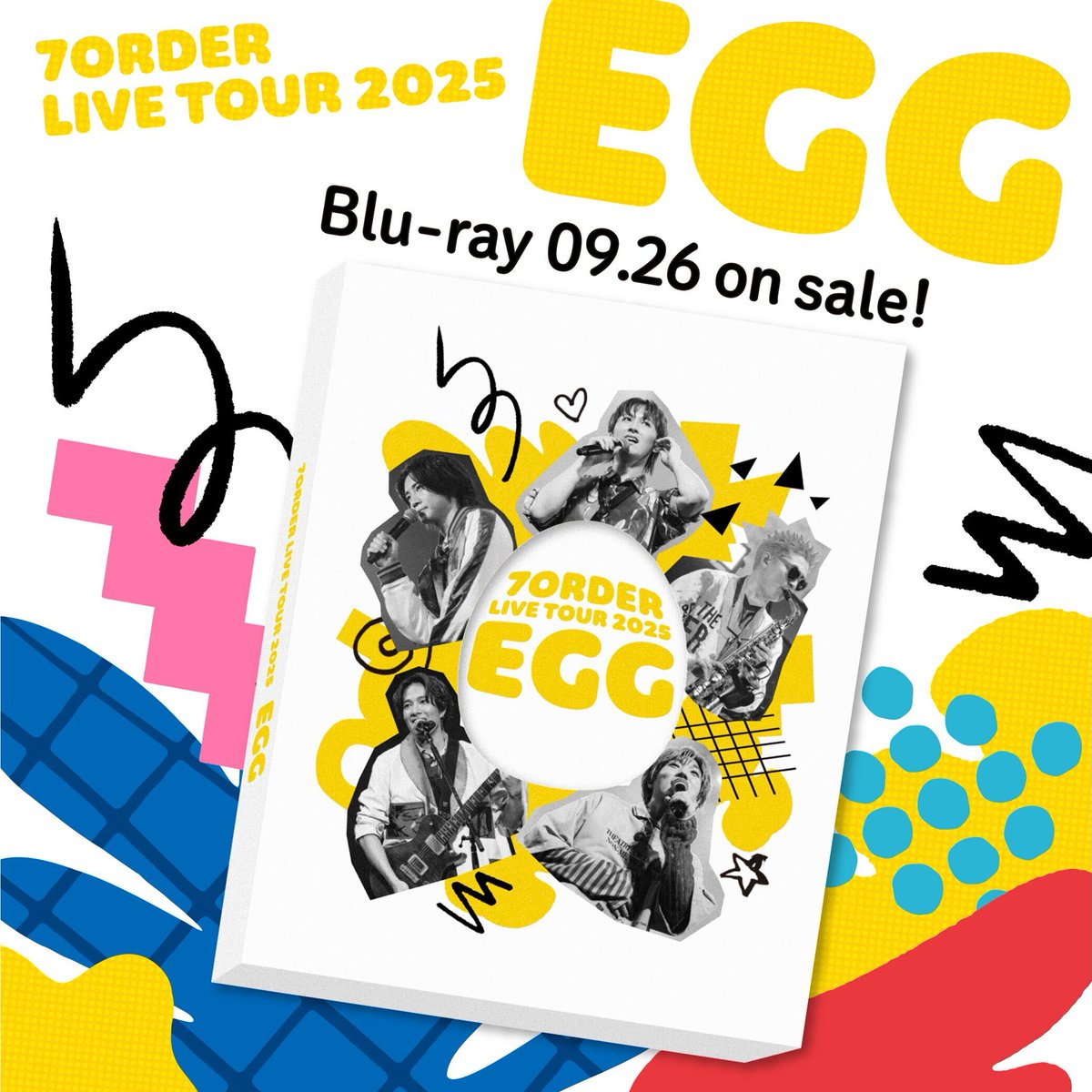 ✨本日発売✨／ 2025年に開催した「7ORDER LIVE TOUR 2025 EGG 〜笑顔
