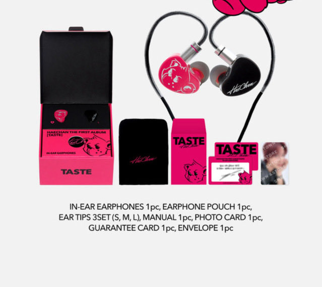 み*ゆ様 ヘチャン NCT TASTE MD イヤホン IN-EAR EARPH ヘチャン TASTE