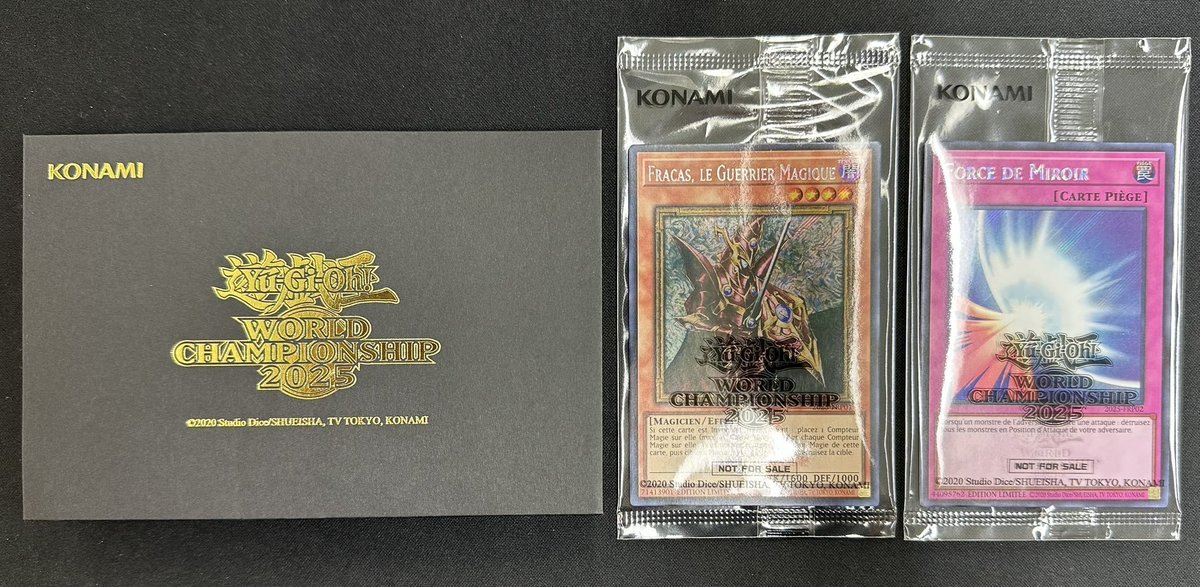ラ*テ様 KONAMI 遊戯王 25周年記念未開封封筒 2枚セット KONAMI 遊戯王