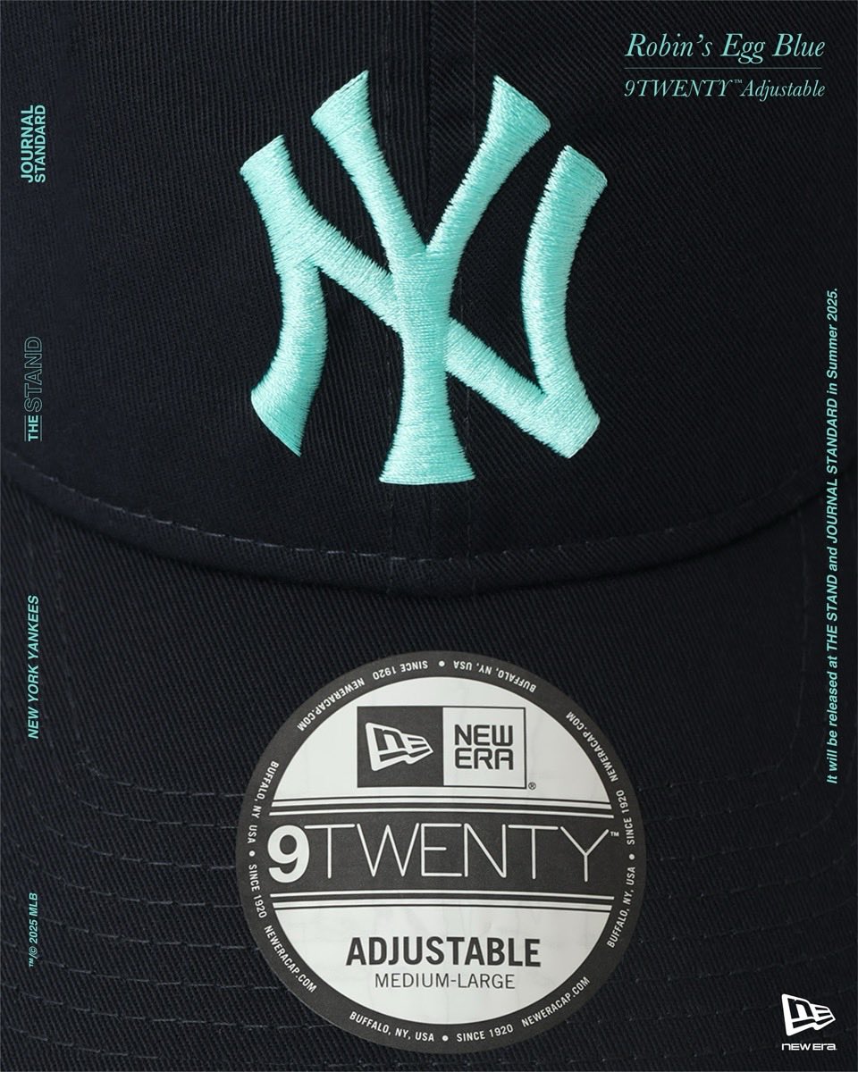 New Era® x JOURNAL STANDARD & THE STAND『9TWENTY “Robin's Egg Blue