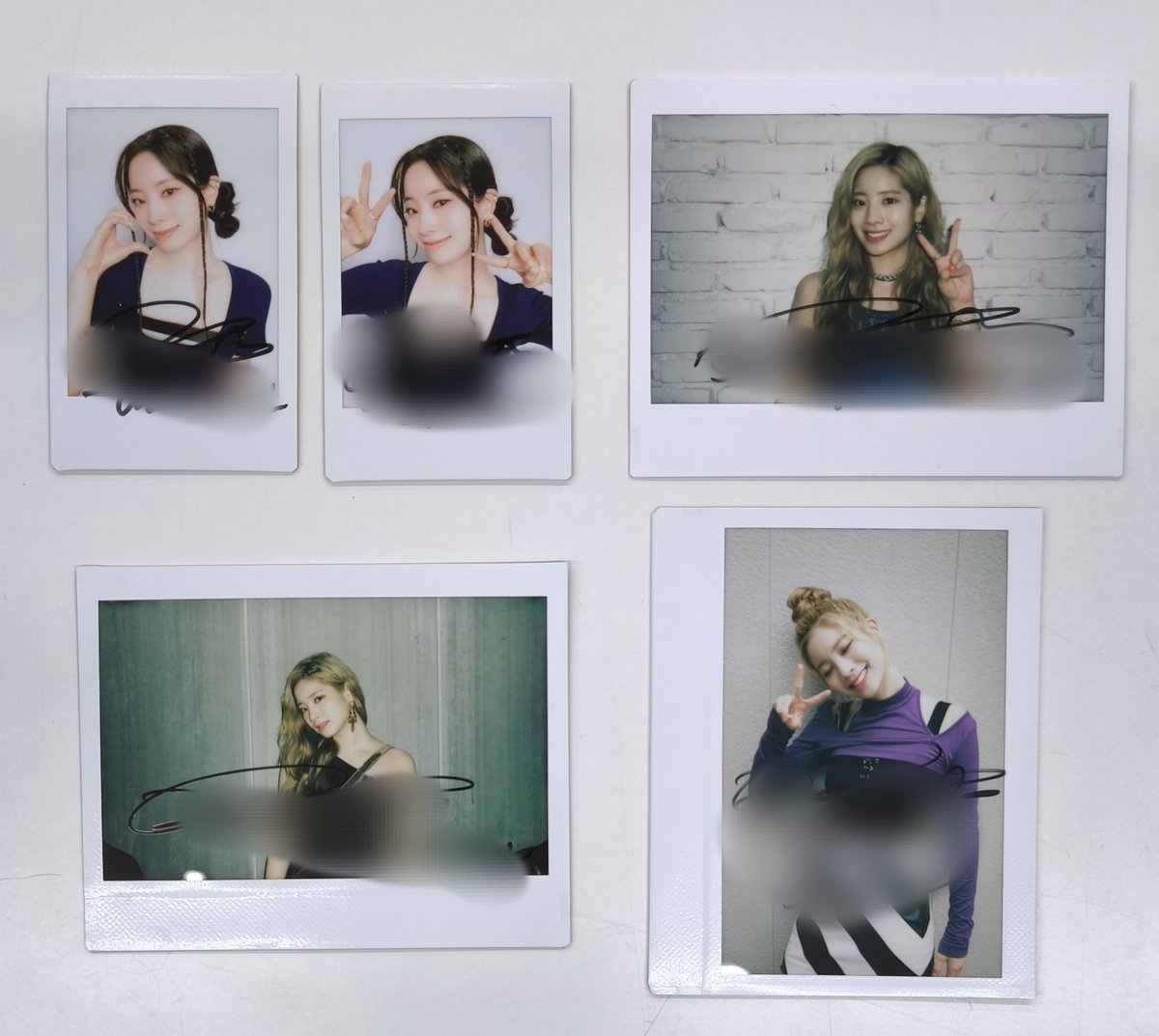 TWICE ダヒョン サイン入り チェキ BETTER TWICE ENEMY ダヒョンチェキ