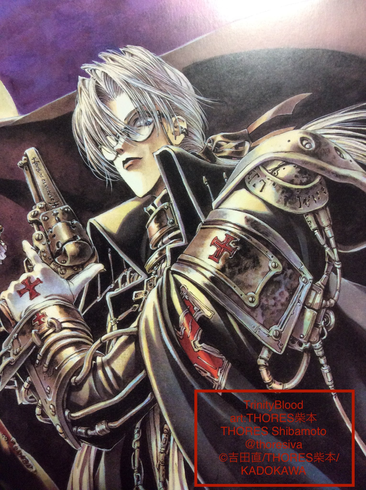 Trinity Blood トリニティ・ブラッド ポスター THORES柴本 Trinity