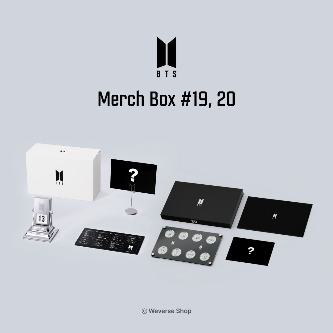 bts_bighit #BTS MERCH BOX #19、#20 販売開始 「ARMY MEMBERSHIP