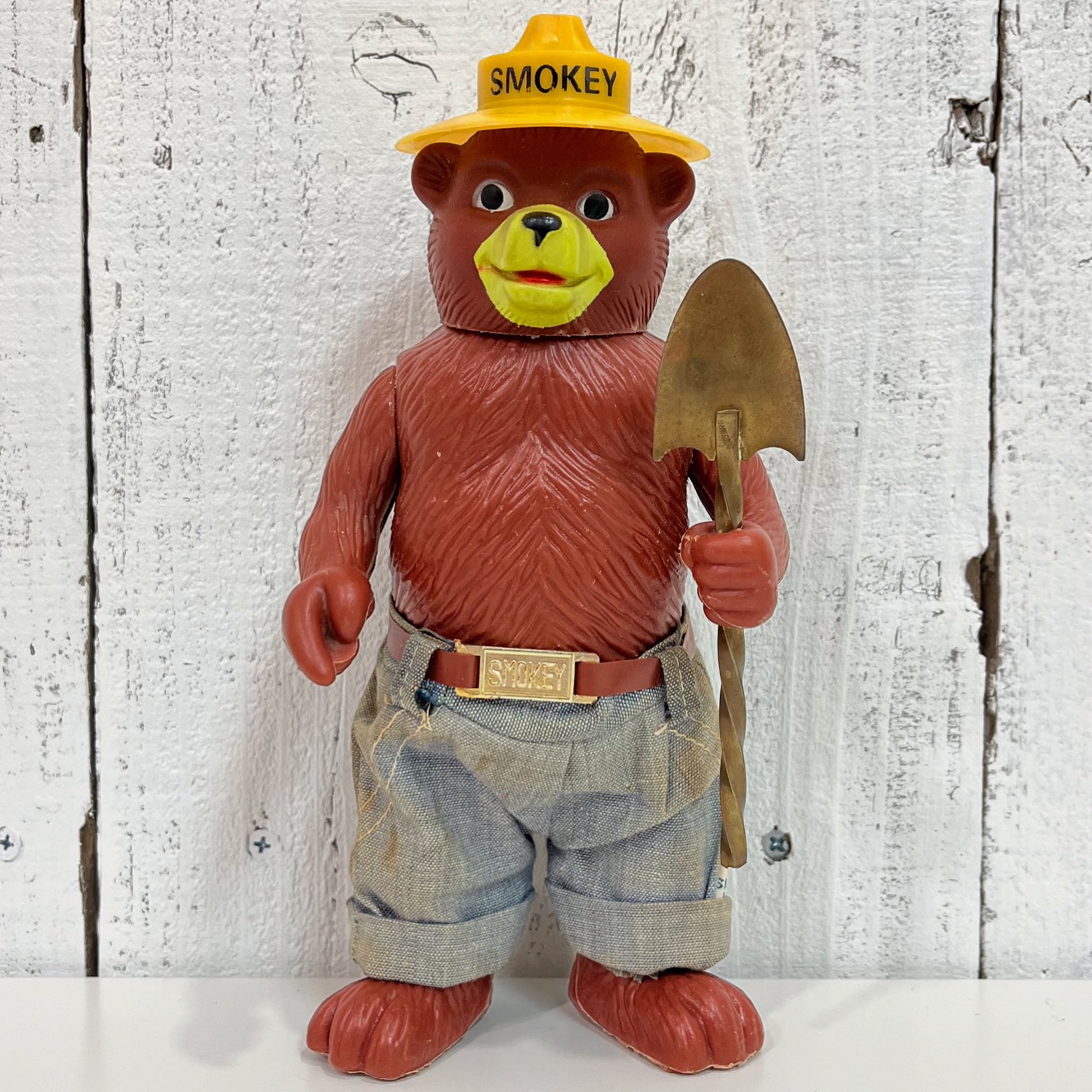 タグ付☆ビンテージ 1970's DAKINスモーキーベア フィギュア