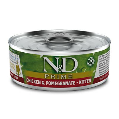 ファルミナ】 プライム ウエット チキン ザクロ入り 子猫用 70g