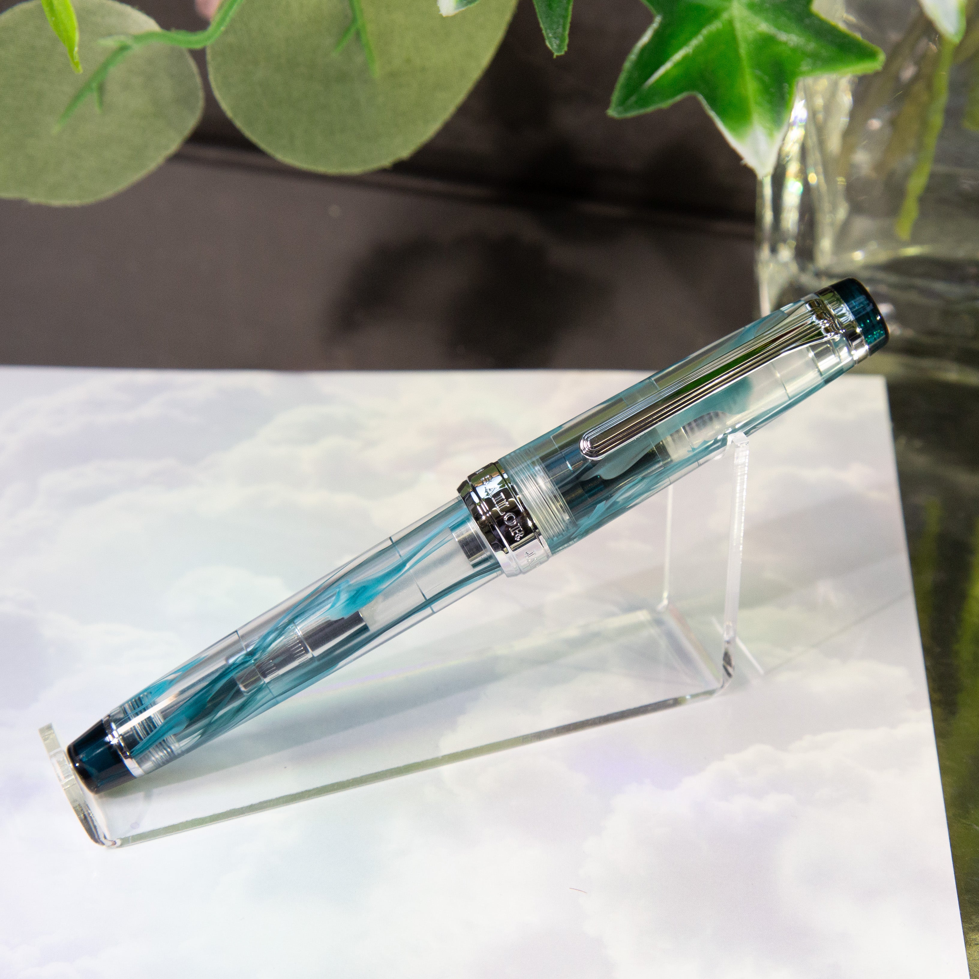 セーラー 万年筆 VEILIO ヴェイリオ ブルーグリーン – Poesie文具