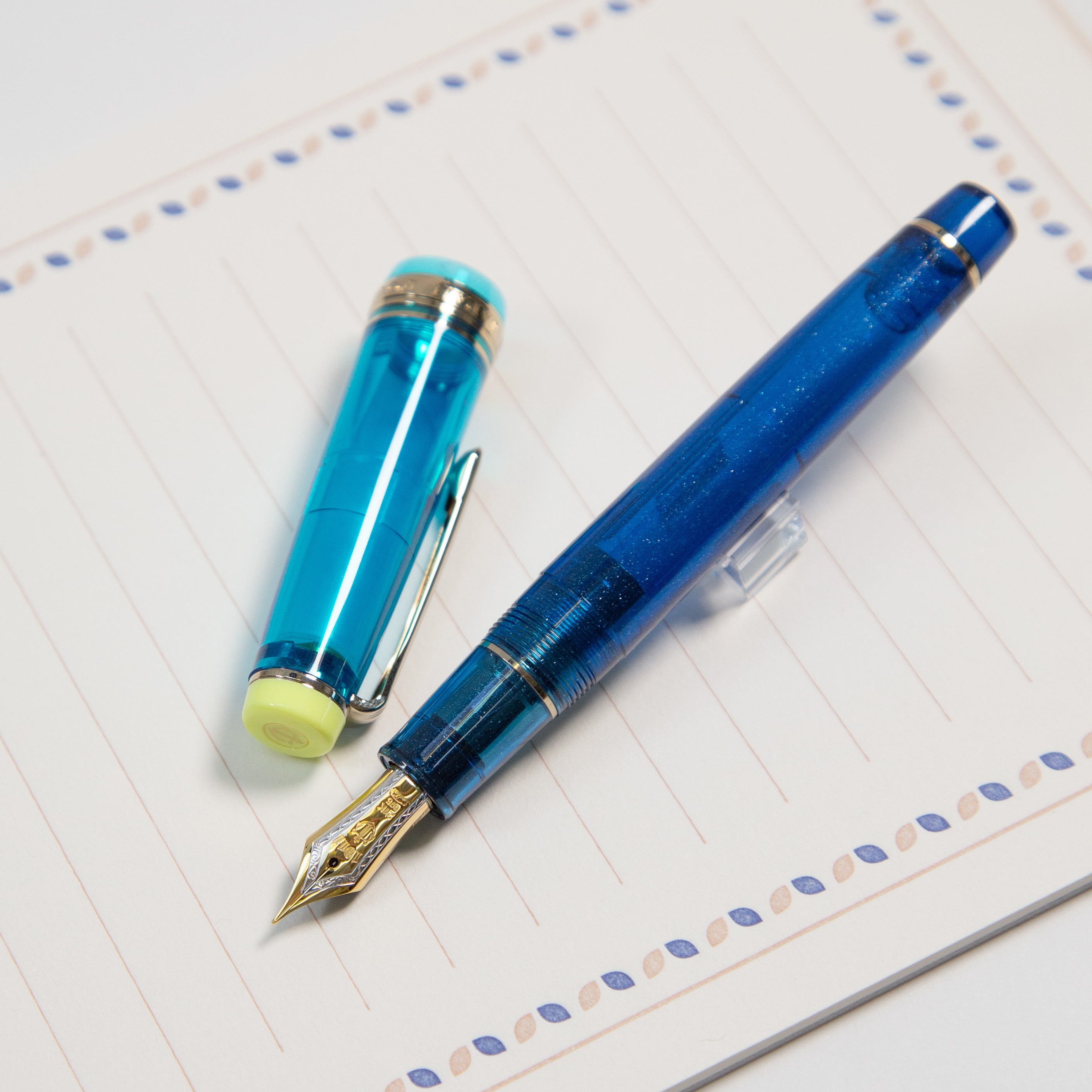 SAILOR 万年筆 カクテルシリーズ クレ・アジュール MF(中細字)