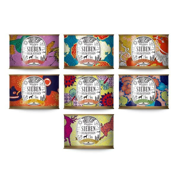 ジーベン デリカテッセン 7種各1缶セット｜無添加ドッグフード｜プレイ