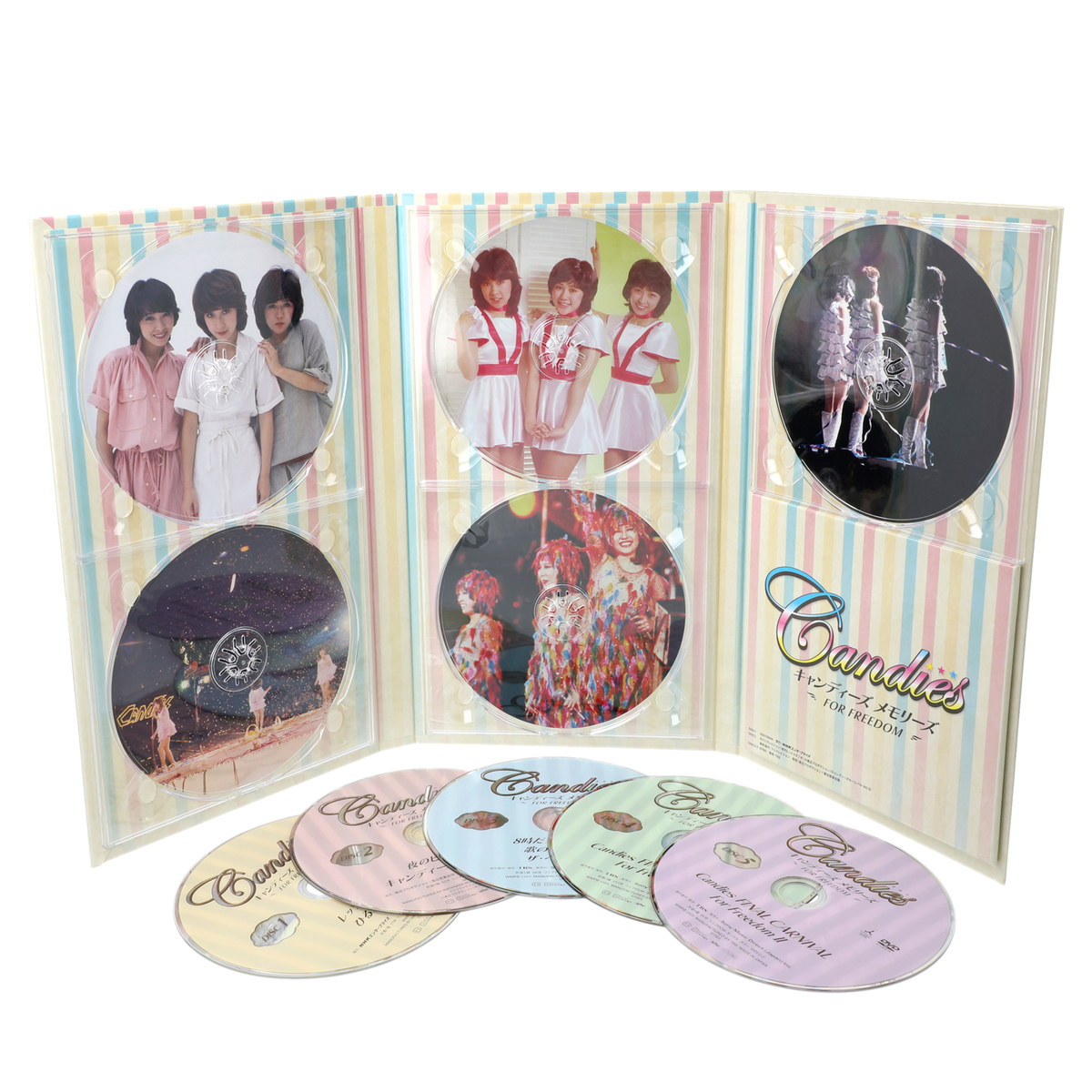 キャンディーズ メモリーズ FOR FREEDOM（5枚組 DVD BOX