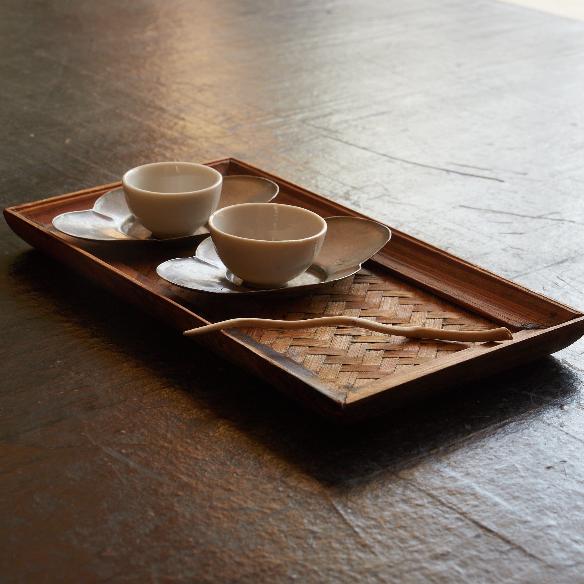 純錫古錫セット中国茶托古玩