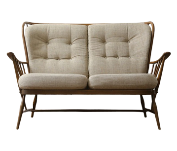 4701)ジャン・ロシェ 1人掛け 1Pソファー フランスヴィンテージ 4701