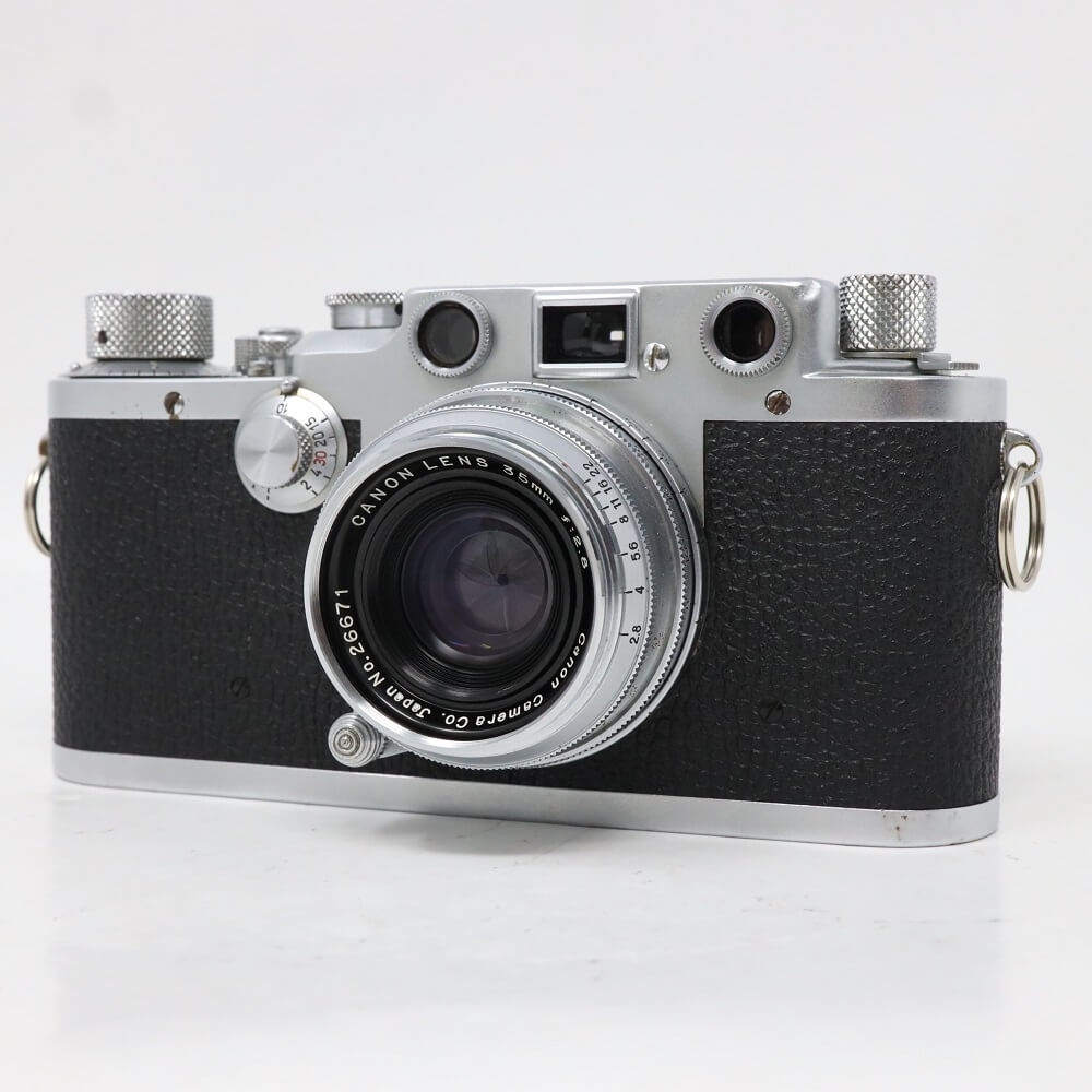 LEICA（ライカ）IIIc レンズセット ( Canon 35mm f2.8 ) レンジ