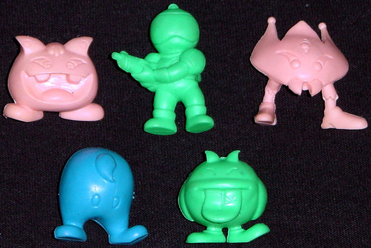 ナムコ「ワープマン」キャラクター消しゴム/namco