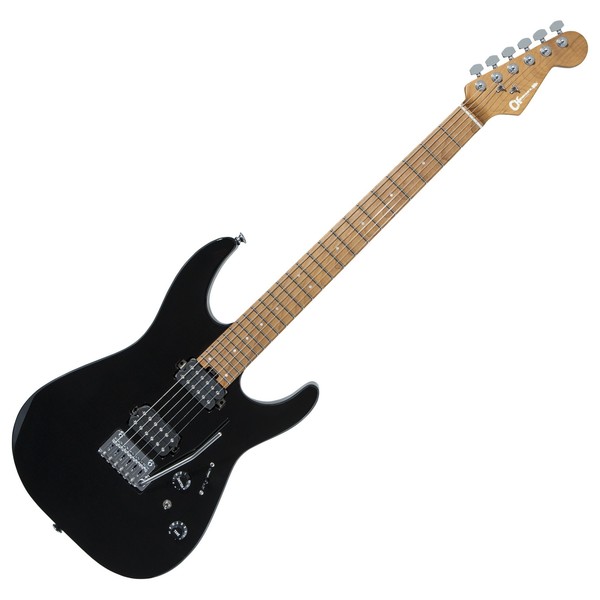 Charvel Pro Mod DK24 HH 2PT CM, Gloss Black at Gear4music