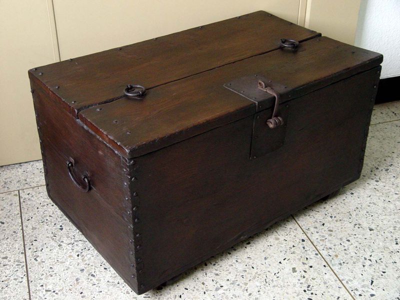 李朝家具トンケ木製アジアン収納箱