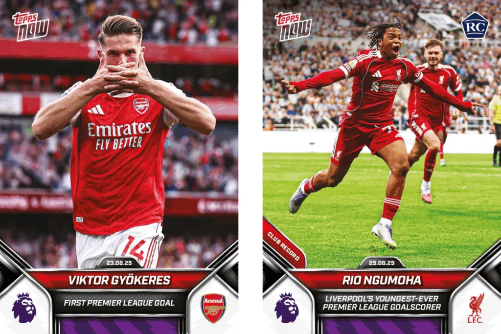 Topps NOW® プレミアリーグカードのレアリティ - Topps Ripped