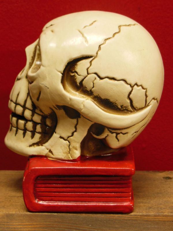 ビンテージスカル髑髏骸骨ネイバーフッドインダストリアルweirdo