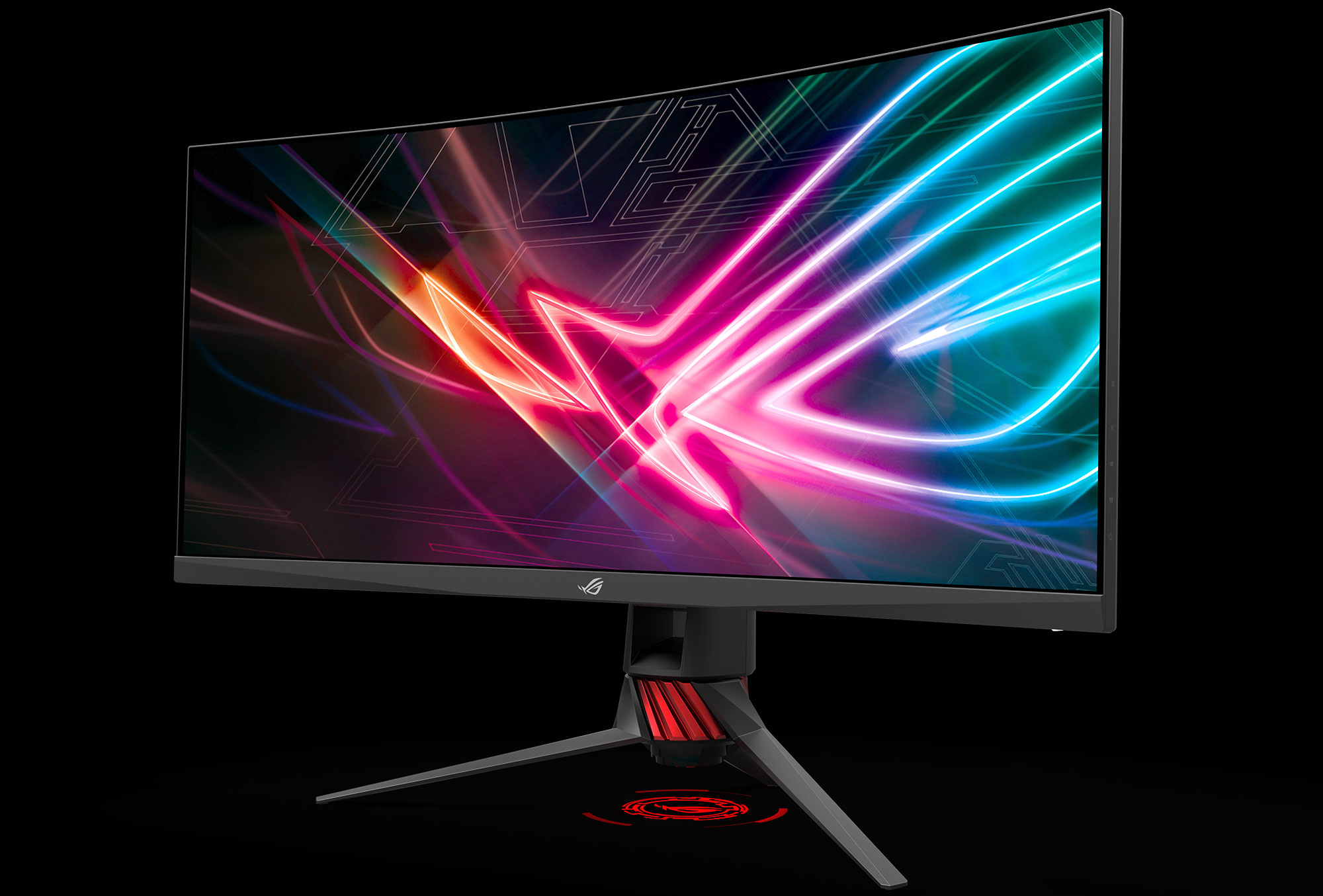 The 35” ROG Strix XG35VQ takes Adaptive-Sync to 100Hz on an ultra