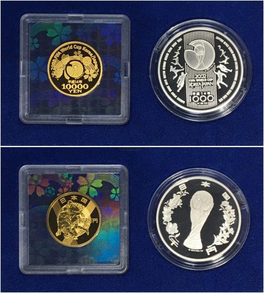 希少1994アメリカ サッカーワールドカップ 記念メダルセット 金貨 銀貨