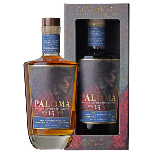 ザ ゴールドフィンチ パロマ タムナヴーリン 15年 52% 700ml 箱付