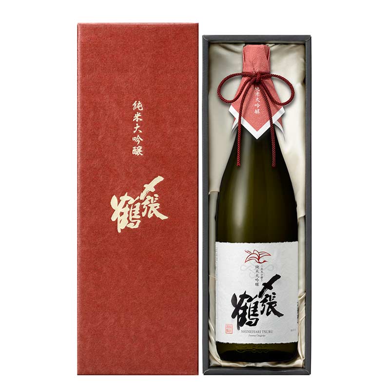 〆張鶴 純米大吟醸 RED LABEL | 新潟地酒を通販でも「〆張鶴」特約店