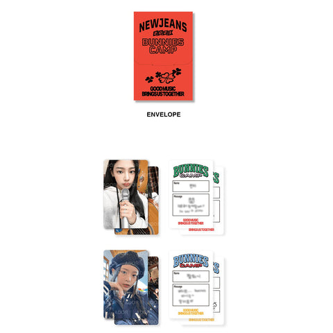 NewJeans Bunnies Camp プレミアム 特典 フォトカードセット NewJeans