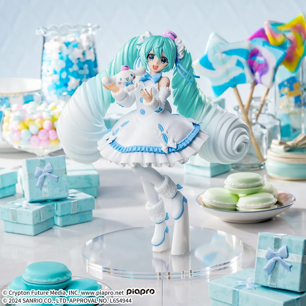 初音ミク シナモロール フィギュア ルミナスタ ちょこのせ まとめ売り