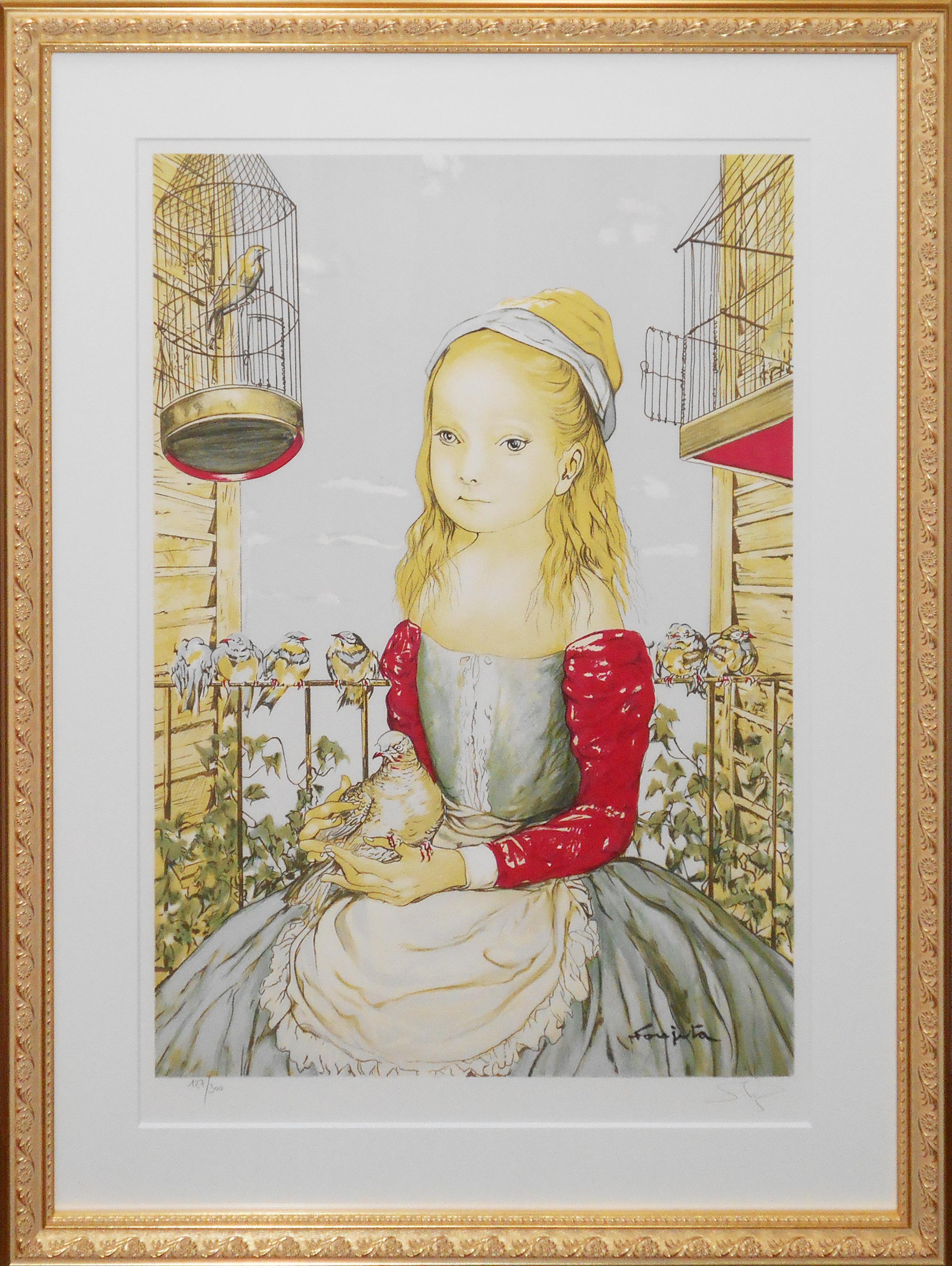 ハトを抱く少女」 | ｜正光画廊