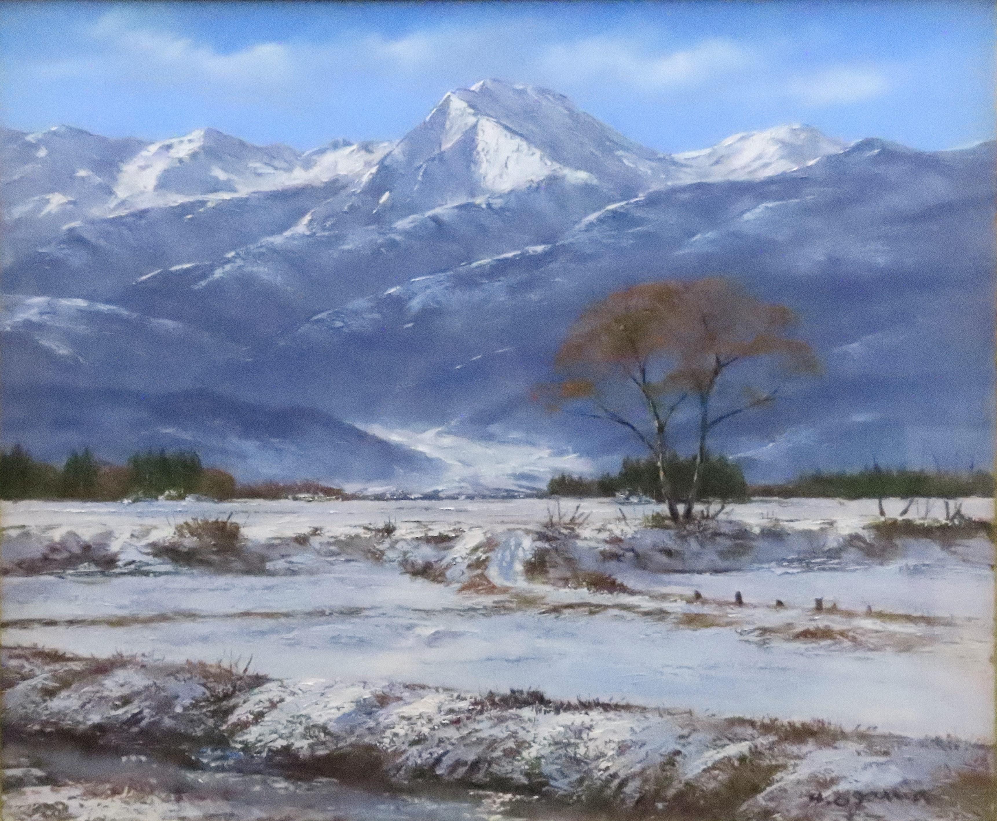 油彩画20号 「冬の風景」 | ｜正光画廊