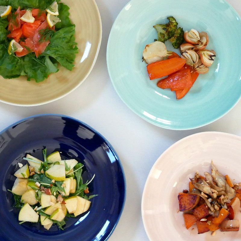 やわらかな曲線が魅力のプレート